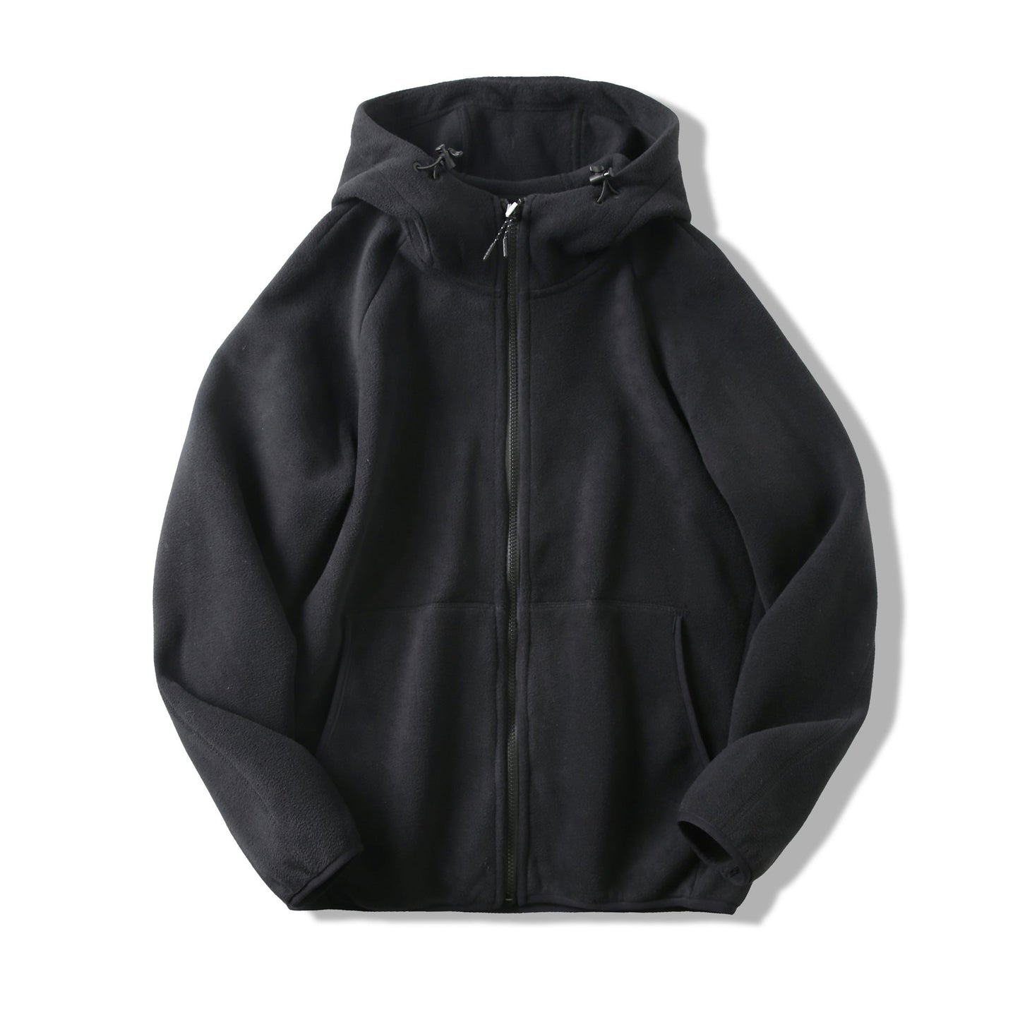 Damen Fleecejacke Kapuzenjacke mit Taschen Norvielle