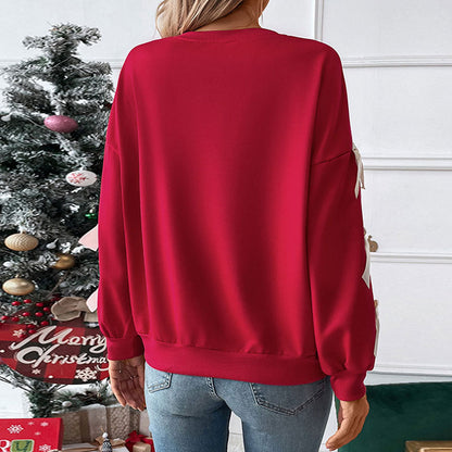 Damen Pullover mit Schleifendetails Norvielle