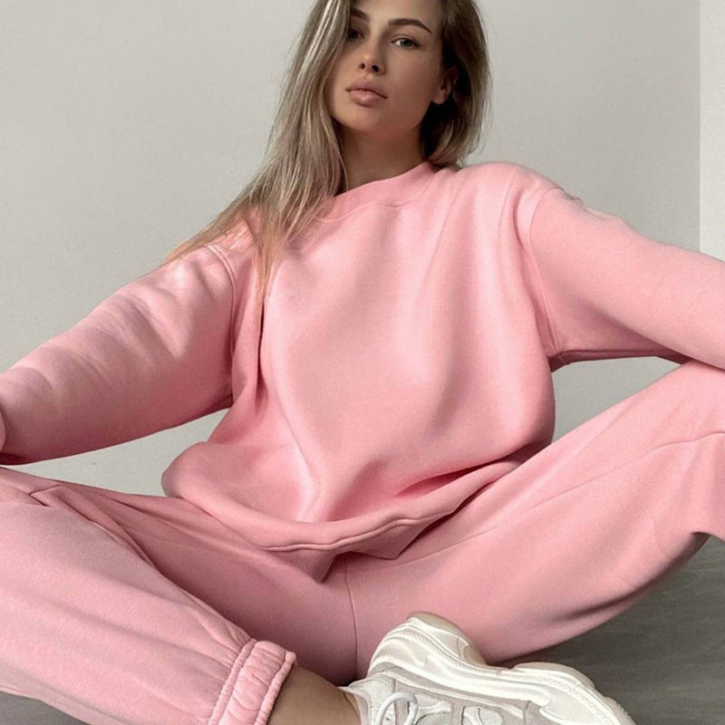 Damen Sweatanzug Elastischer Bund Bequem Norvielle
