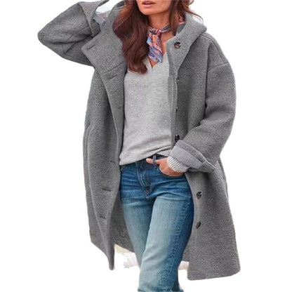 Damen Oversized Freizeitmantel Norvielle Modischer Schnitt