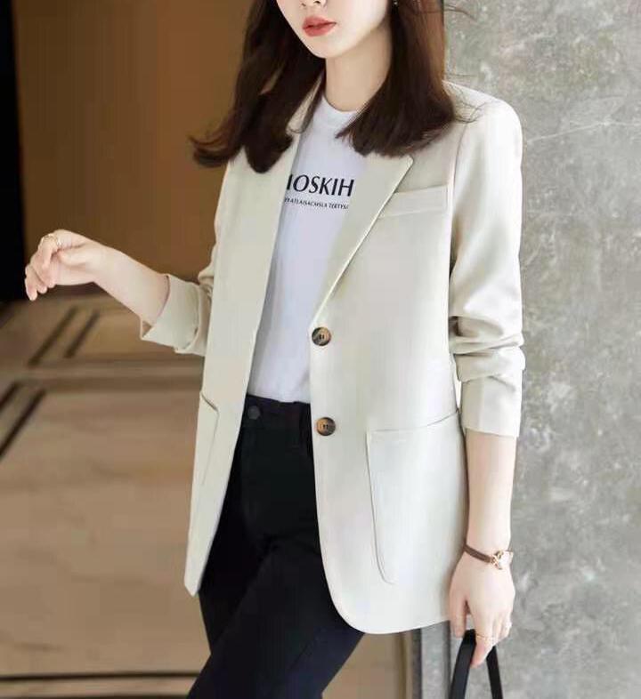 Damen Blazer mit Taschen Modern Norvielle