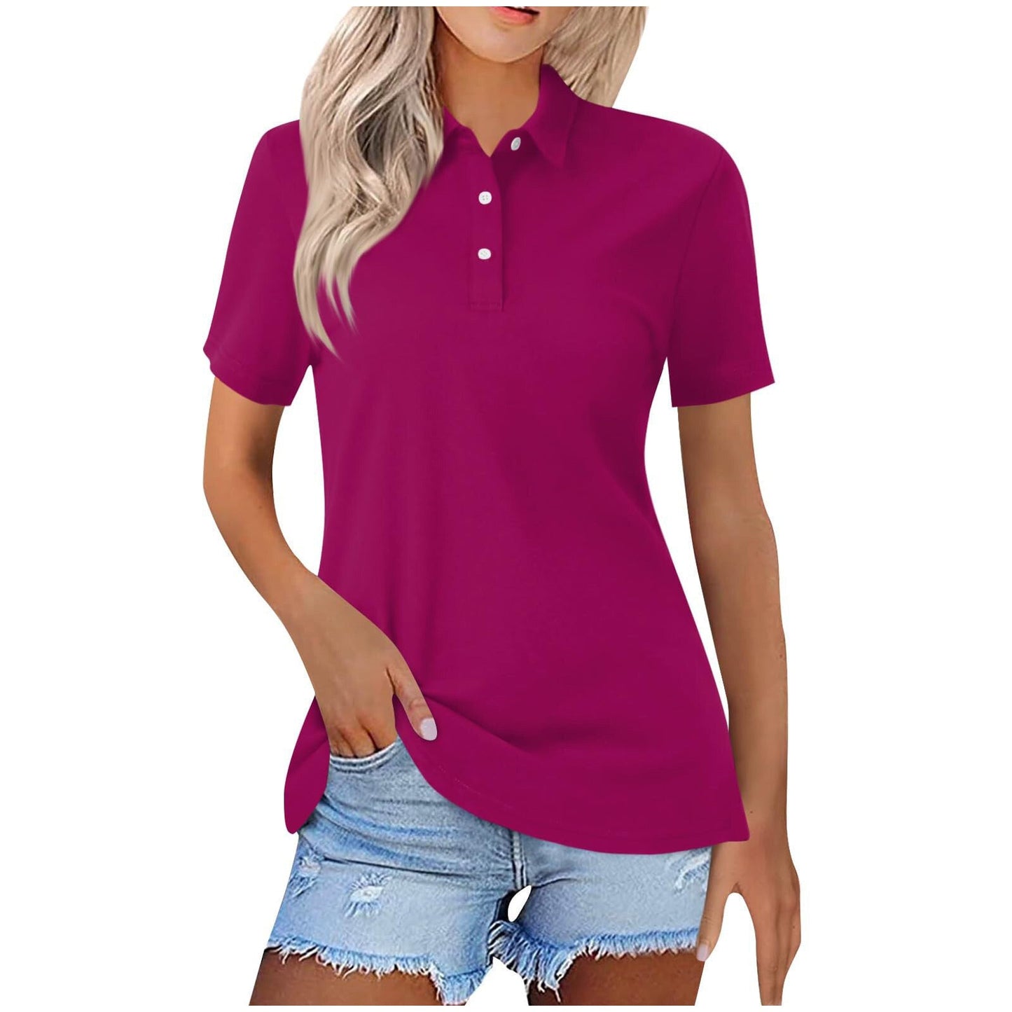 Damen Leichtgewicht Poloshirt