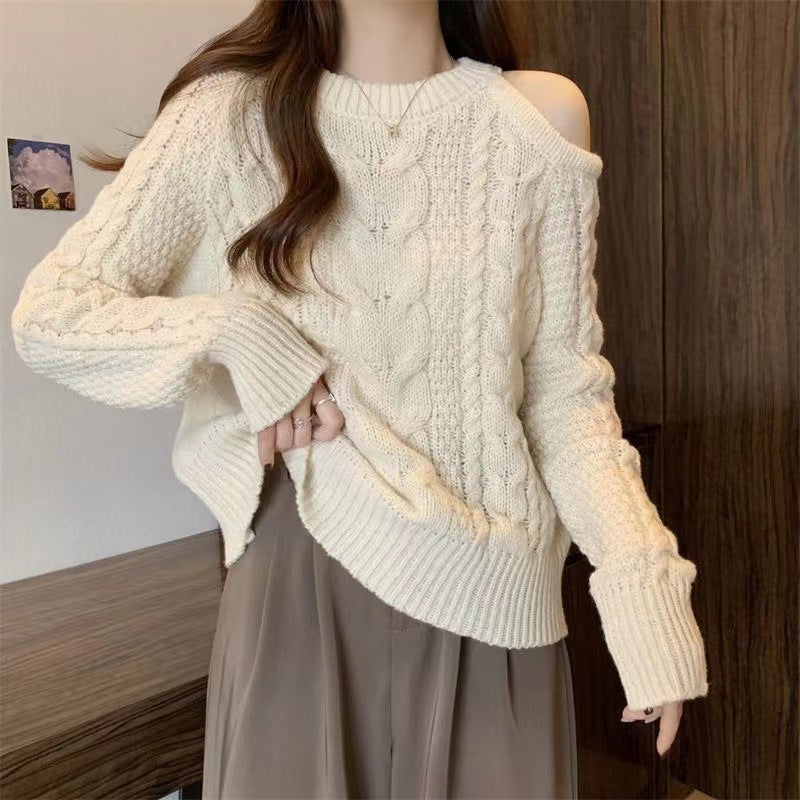 Damen Grobstrickpullover Lässiger Look Norvielle
