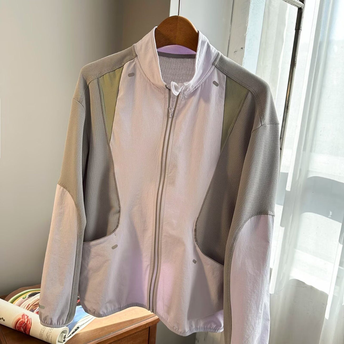 Damen Funktionsjacke Atmungsaktives Netz Norvielle