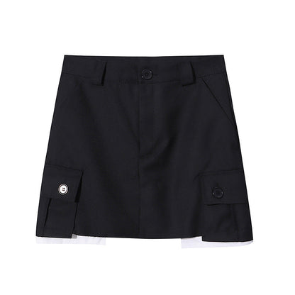 Damen Midirock Cargo Tailliert Norvielle