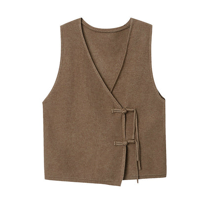 Damenweste mit Taschen und Gürtel Norvielle