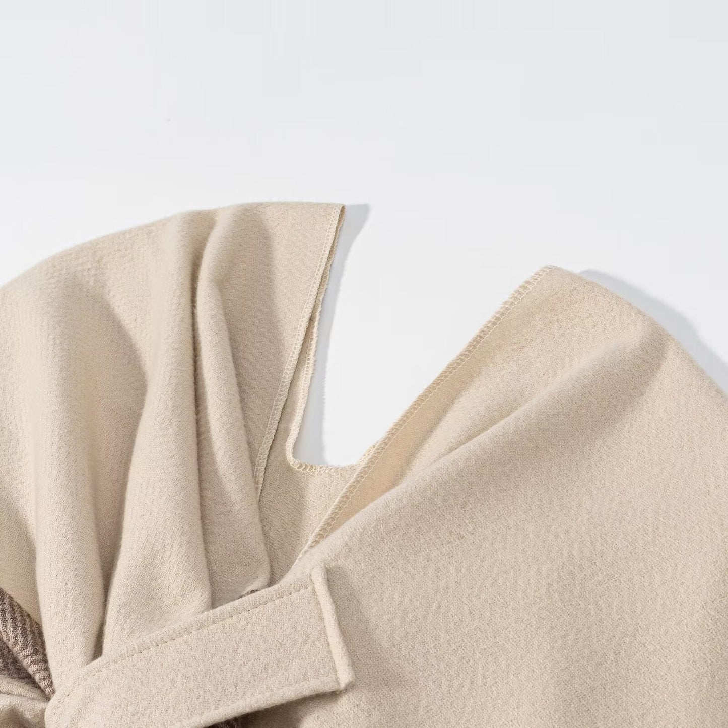 Damen Poncho Kuschelig Muster Norvielle