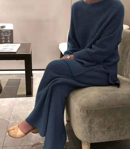Damen Strickensemble Weit Schnitt Norvielle