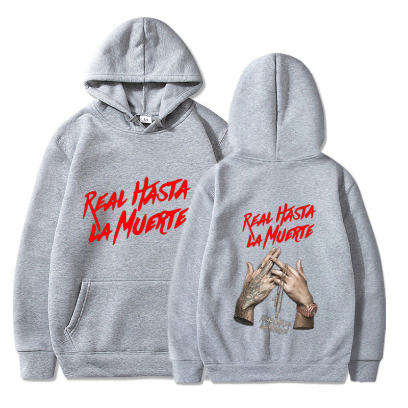 Damen Kapuzensweater Urbaner Stil Mit Schriftzug Norvielle