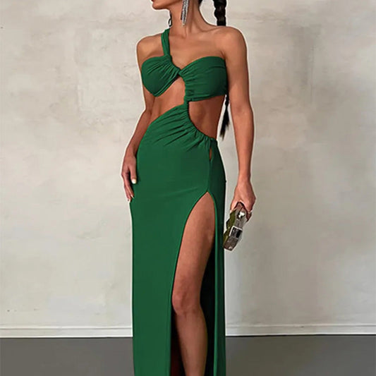 Damenkleid Asymmetrisch Cut-Out-Design Norvielle - Norvielle