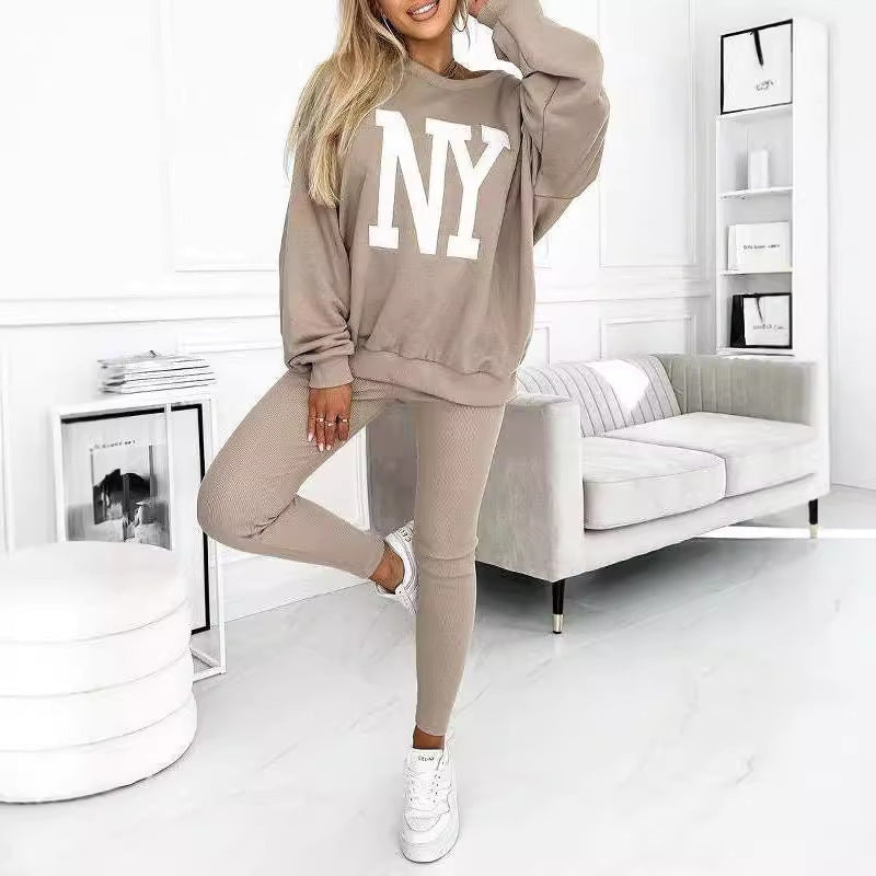 Damen Oversized Pullover Floralmuster Norvielle