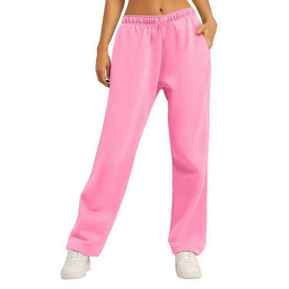 Damen Freizeithose Bequeme Passform Seitentaschen Norvielle