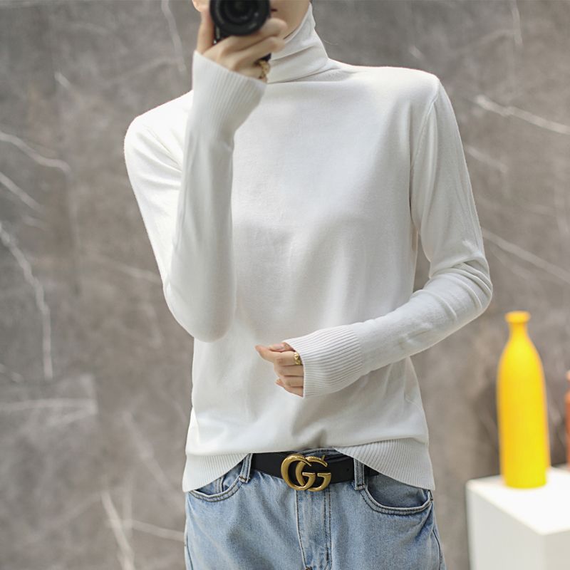 Damen Rollkragenpullover Hochwertig Norvielle