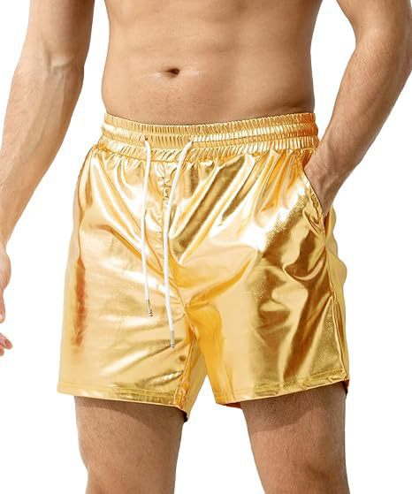 Norvielle Damen Shorts Glänzend