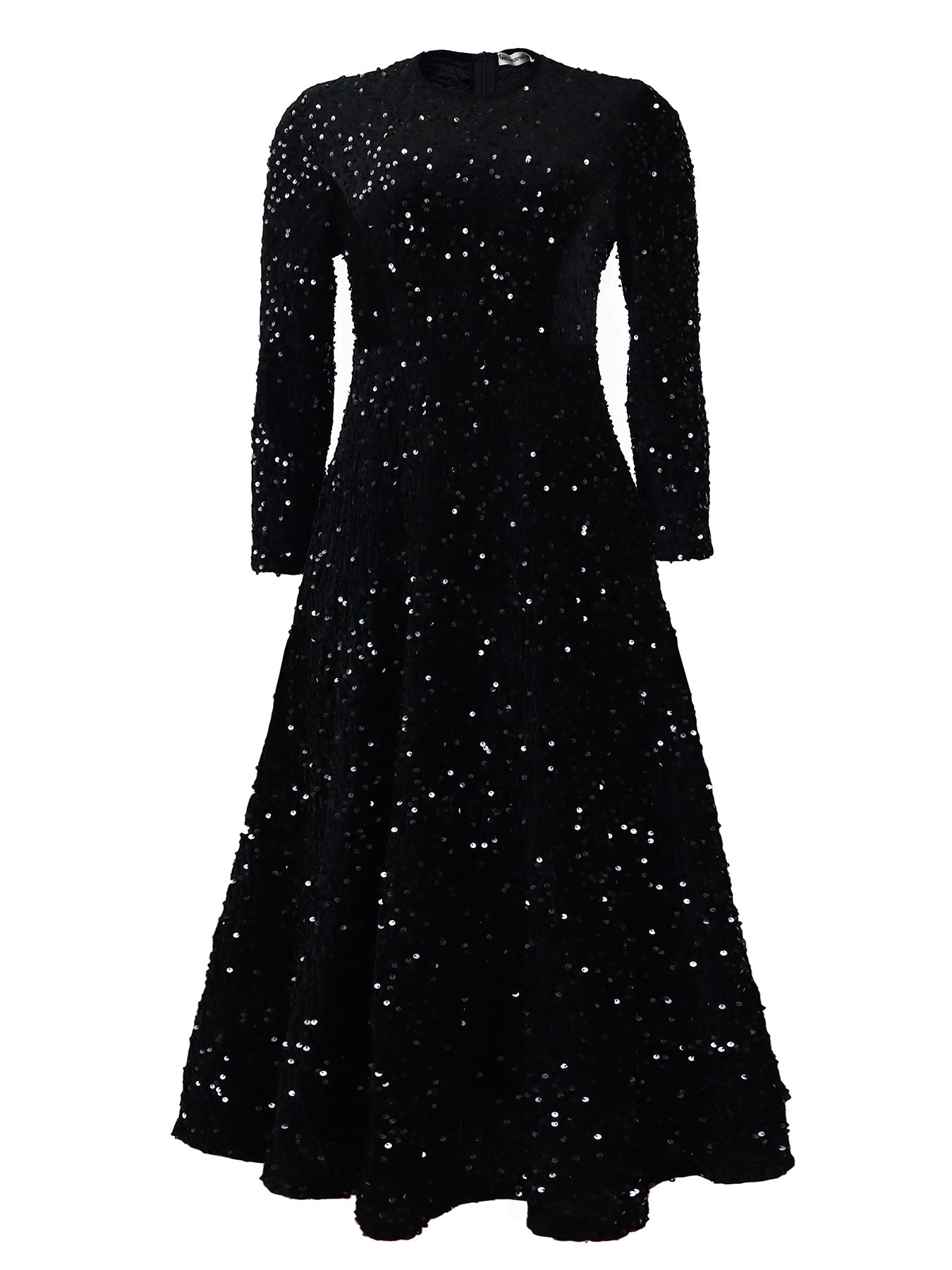 Damen Abendkleid Lang Glitzernd
