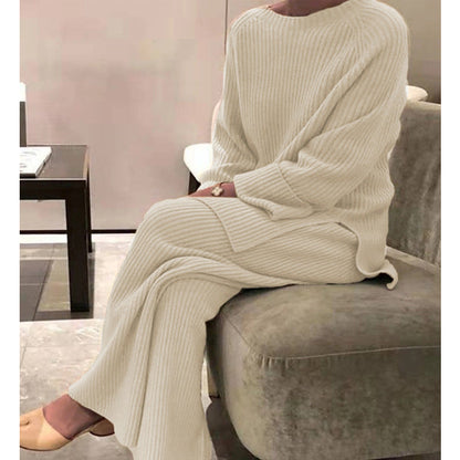 Damen Strickensemble Weit Schnitt Norvielle