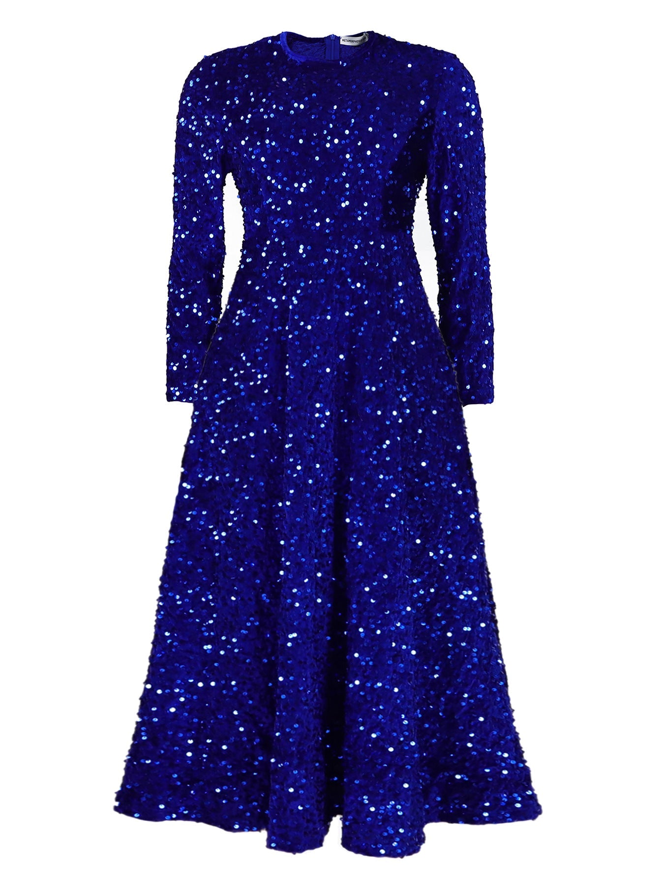 Damen Abendkleid Lang Glitzernd