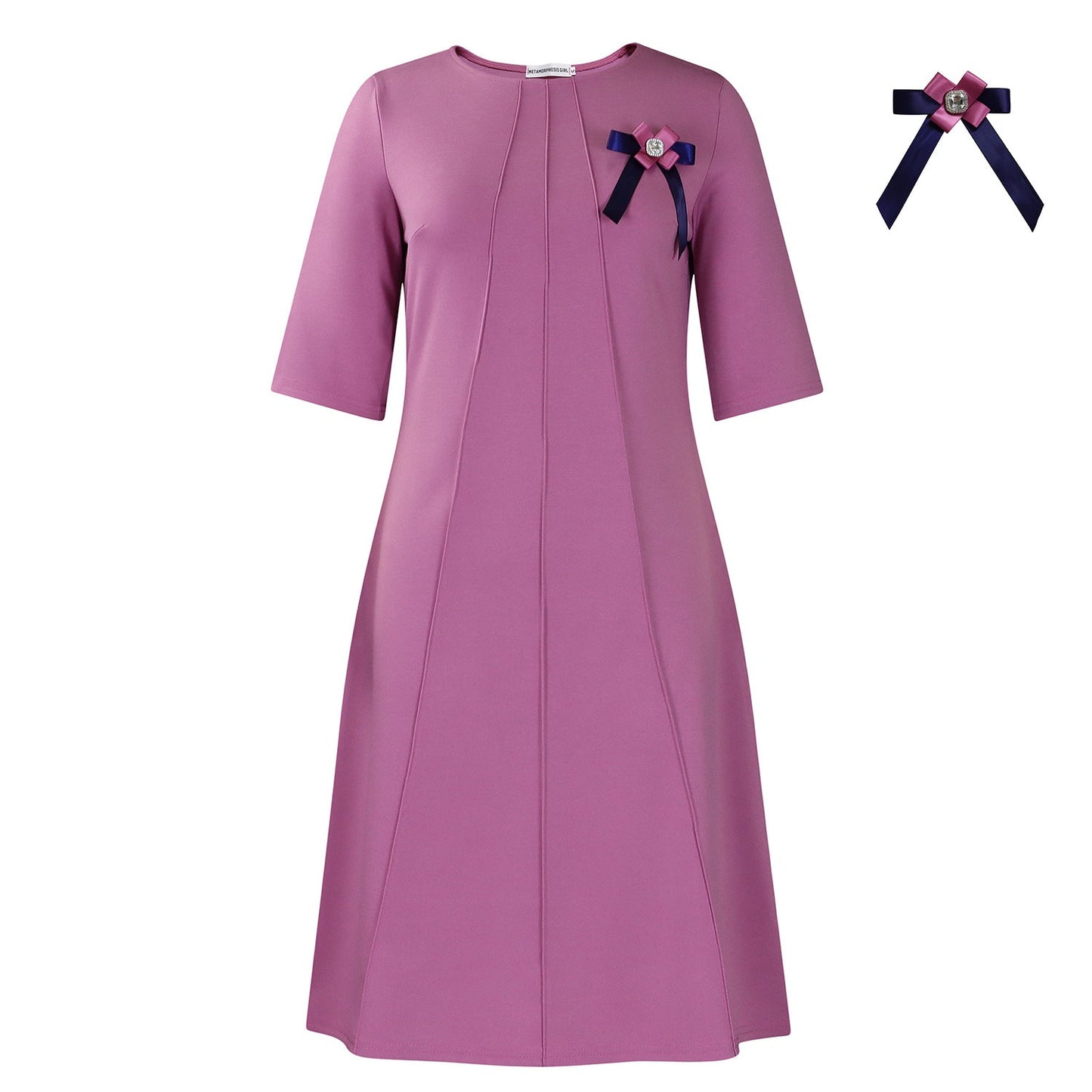 Damen Kleid Edel Verzierung Norvielle