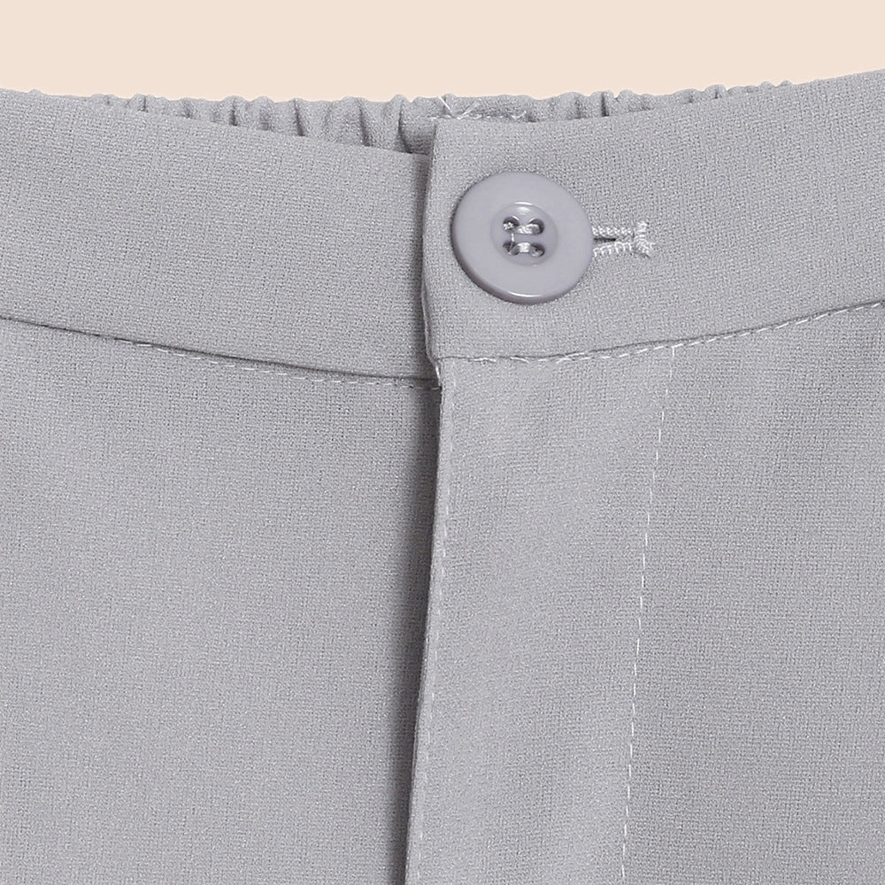 Damen Chino-Hose mit Bundfalten und hohen Taschen