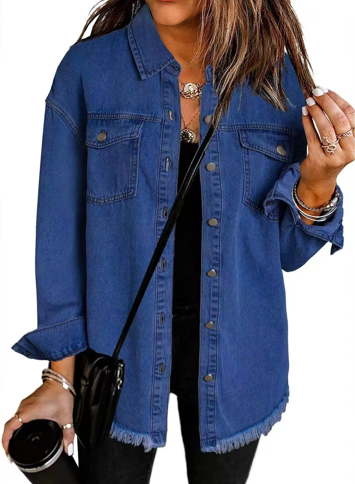 Klassische Damen Jeansjacke