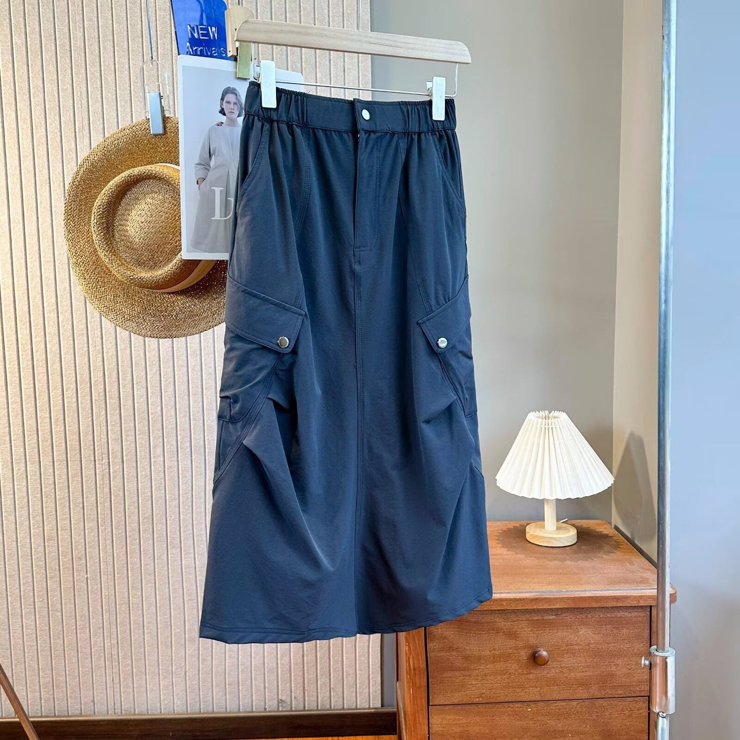 Damen Cargo-Rock Praktische Taschen Norvielle