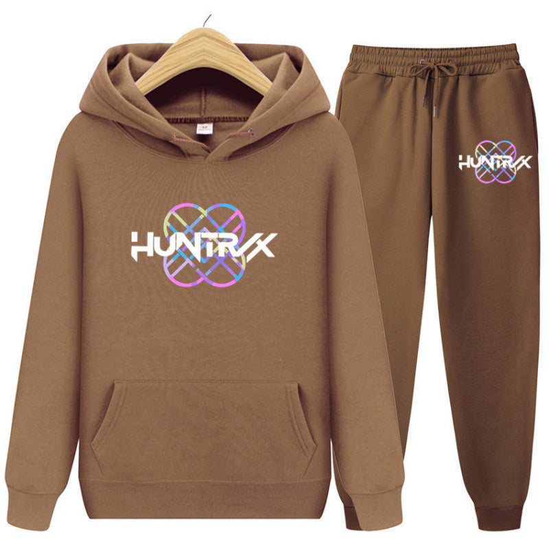 Damen Sweatanzug Modernes Grafikdesign Lässig Norvielle