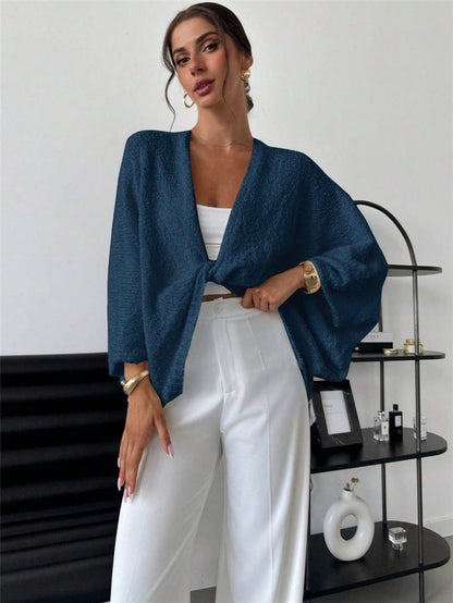 Damen Kimonojacke Weites Design Lässig Norvielle