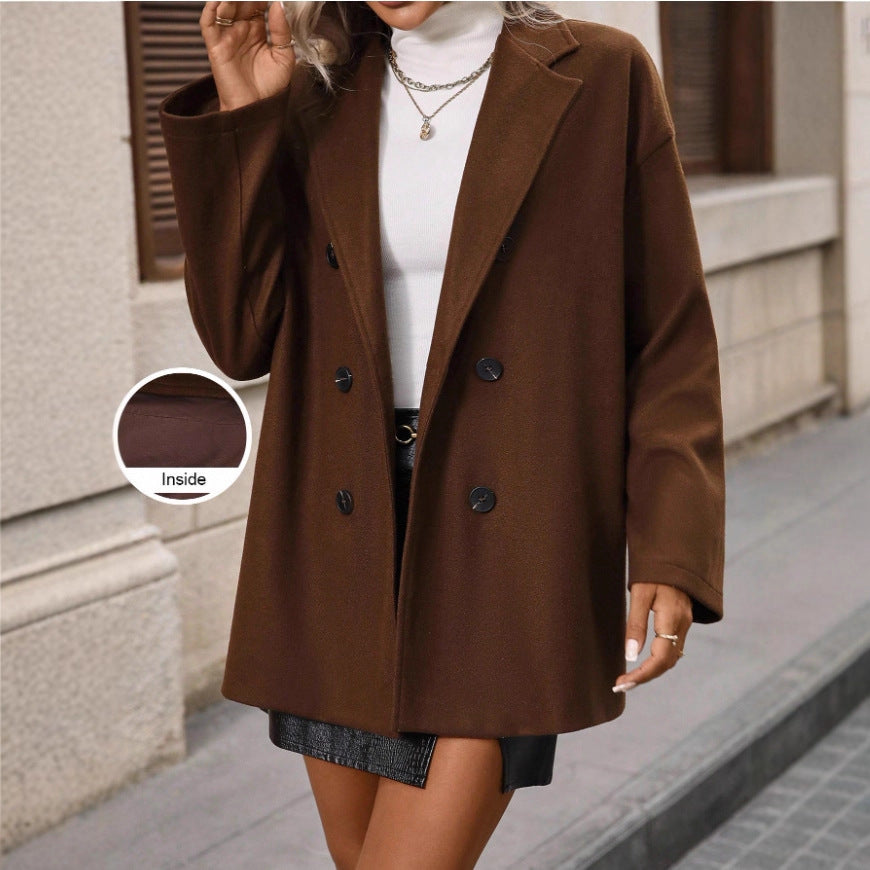 Damen Blazer Oversized Weich Norvielle