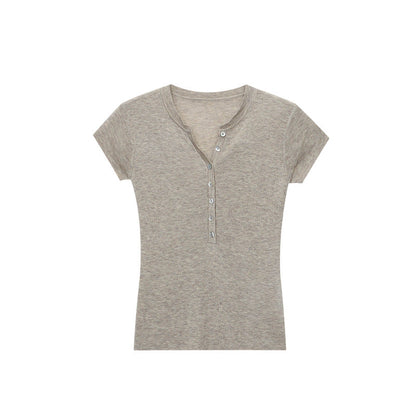 Damen Leinenhose Weites Bein Bequem Natur