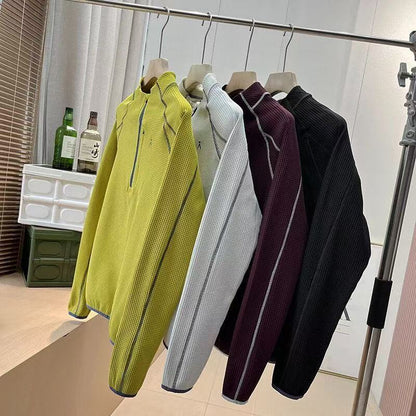 Damen Funktionsoberteil Kapuzenpullover Reißverschluss Norvielle