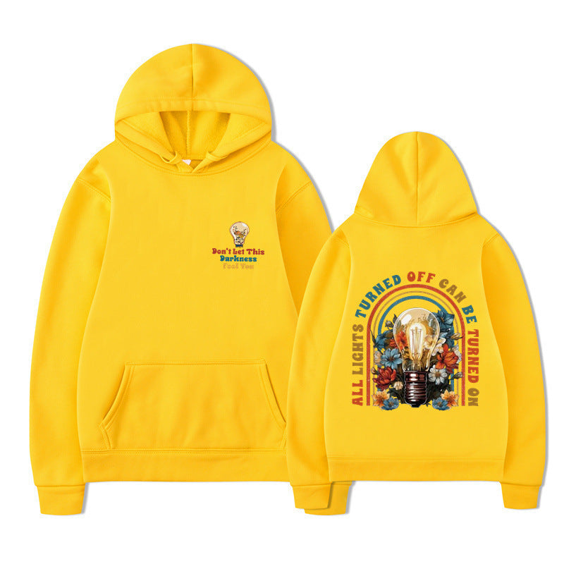 Damen Kapuzenpullover Bunt Entspannter Sitz