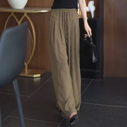 Damen Weitbein-Hose Elegantes Design