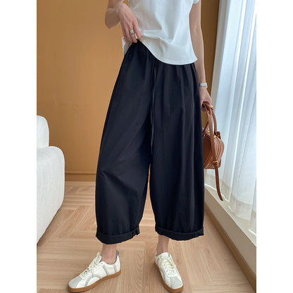 Damen Ärmelloses Oberteil V-Ausschnitt Leichtes Culottes Norvielle
