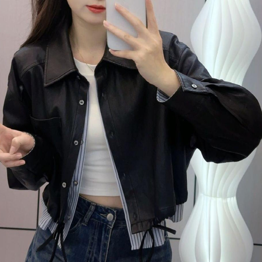 Damen Kurzjacke Modisch Lässig Norvielle