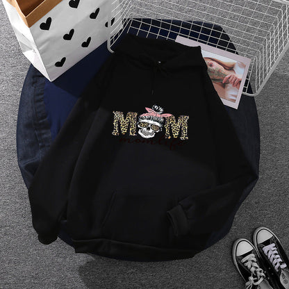 Damen Hoodie Totenkopf-Design
