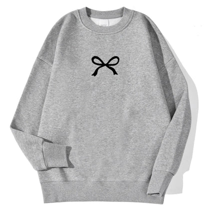 Damen Sweatshirt mit Schleifenmotiv Norvielle