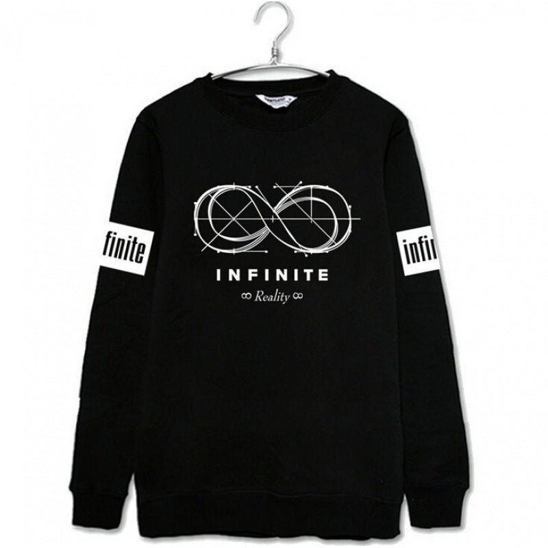 Damen Sweatshirt Endlosschleifen-Design Komfortpassform Norvielle