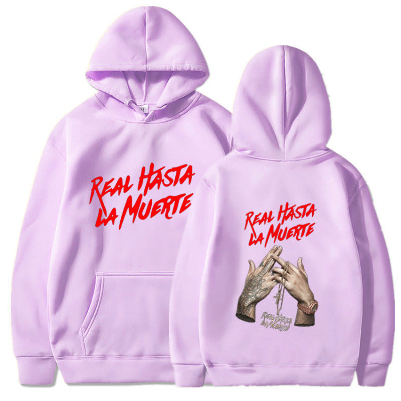Damen Kapuzensweater Urbaner Stil Mit Schriftzug Norvielle