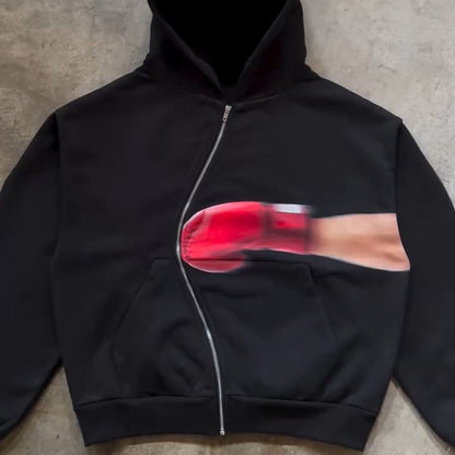 Damen Hoodie Grafisches Design Norvielle