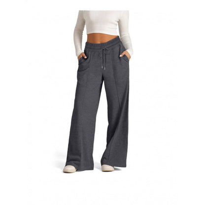 Damen Jogginghose Elastischer Bund Seitentaschen Norvielle