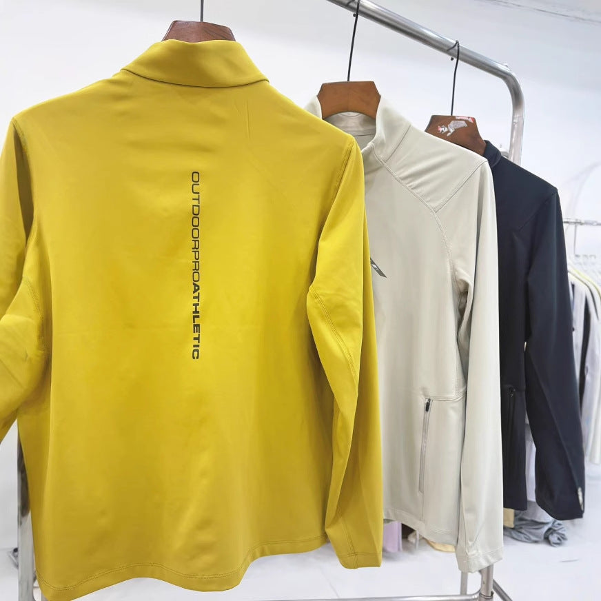 Damen Funktionsjacke Hochkragen Reißverschluss Norvielle
