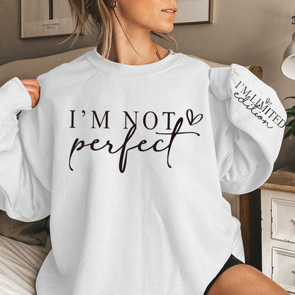Damen Oversized Pullover mit Aufdruck Limited Edition