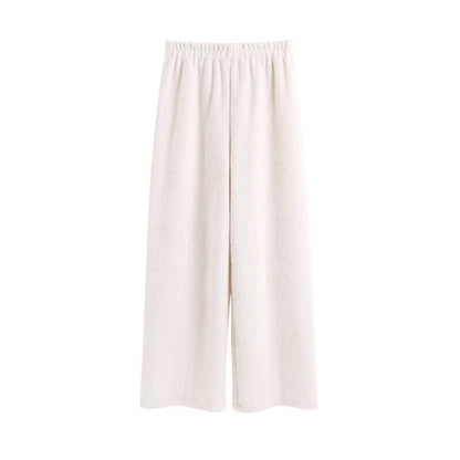 Damen Strick-Loungewear-Set Rollkragen Weich Norvielle