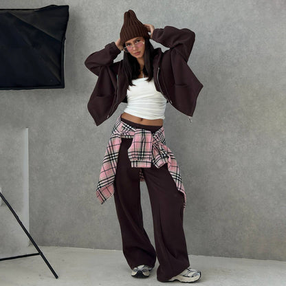 Damen Lounge-Outfit Weit Schnitt Norvielle