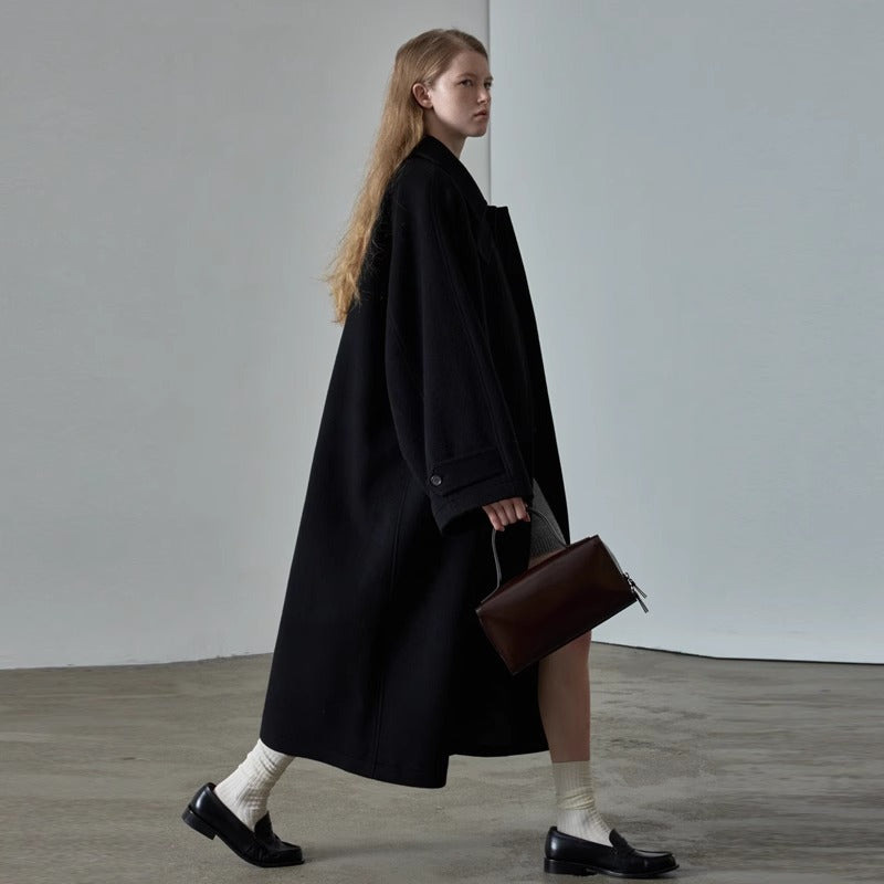 Damen Oversized Wollmantel Norvielle -> Damen Wollmantel Oversized
