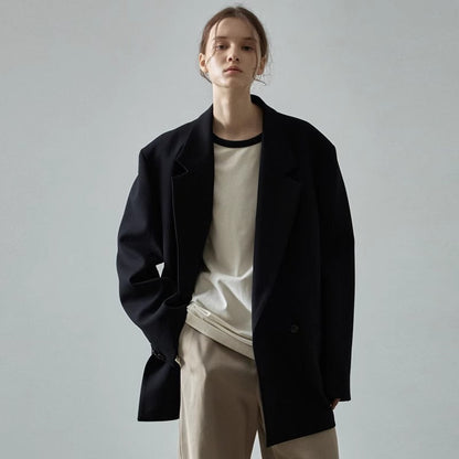 Damen Oversize Blazer Klassischer Stil