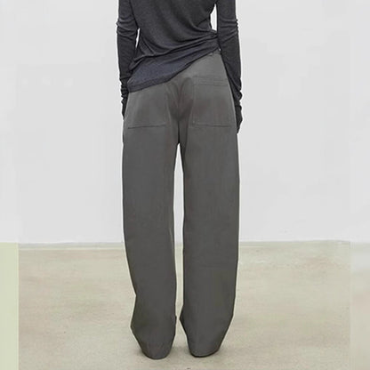 Damen High-Waist-Hose Strukturiert Norvielle