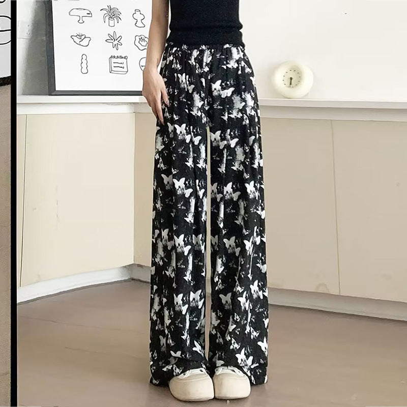 Damen Sommerhose Schmetterlingsmuster Norvielle