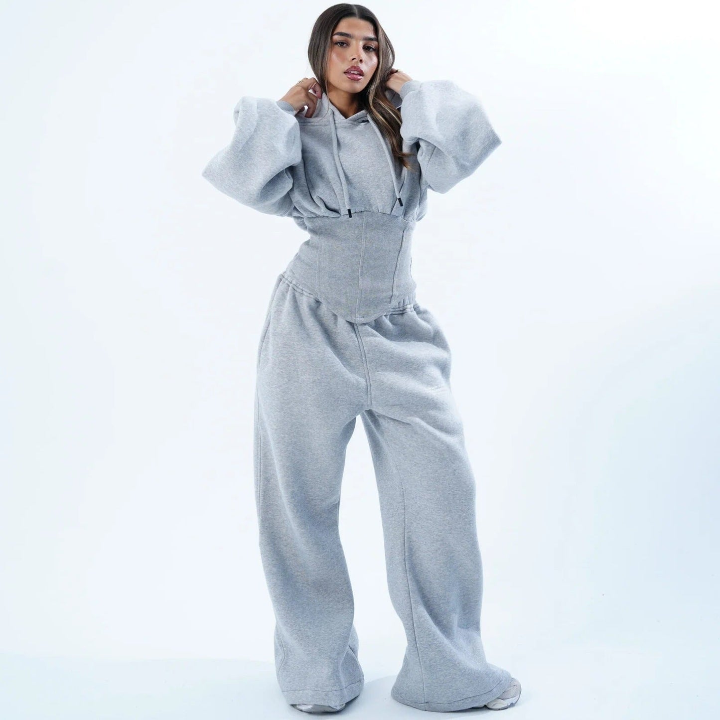 Damen Oversized Hoodie Norvielle Weich