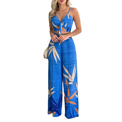 Damen Set Crop- und weite Hose Norvielle